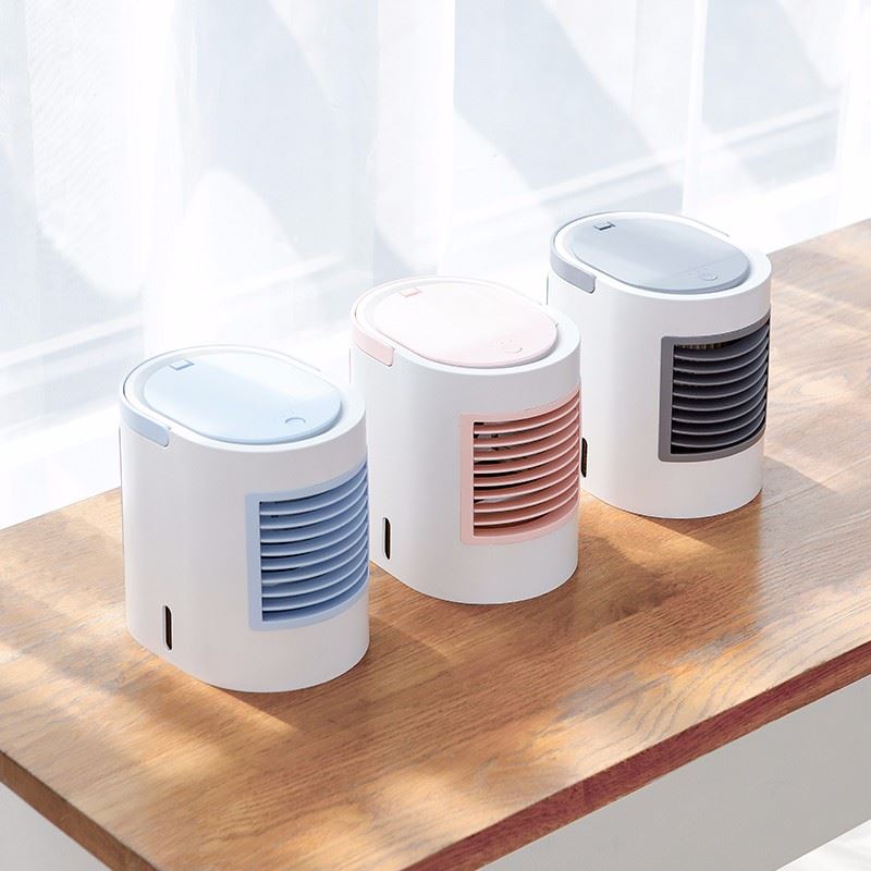 Blue Handheld Mini Cooling Air Conditioner