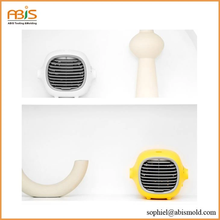Lemon Color Air Conditioner Water Cooler Fan